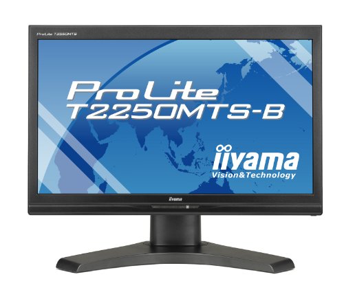 Iiyama ProLite T2250MTS 55,9cm (22 Zoll) Multi Touchscreen Monitor DVI-D (Kontrast dyn. 800:1, 5ms Reaktionszeit)