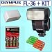 Olympus FL-36 Electronic Flash + Accessory Kit