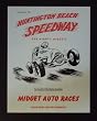 1947 Huntington Beach Speedway Poster Print