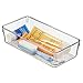 iDesign 49250 Rain BPA-Free Plastic Drawer Organizer Tray - 12