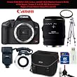 Canon Rebel XSi a.k.a 450D Camera Body w/ Sigma 70mm F/2.8 EX DG Macro Lens + Sigma Flash Macro Ring EM-140 DG + Willoughby's Dental/Medical Accessory Package