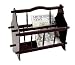 Ore International Cherry Magazine Shelves
