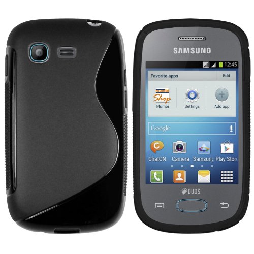 Einzige Slim Fit S-Line Flexible TPU Case for Samsung Galaxy Pocket Neo S5310 (Black)
