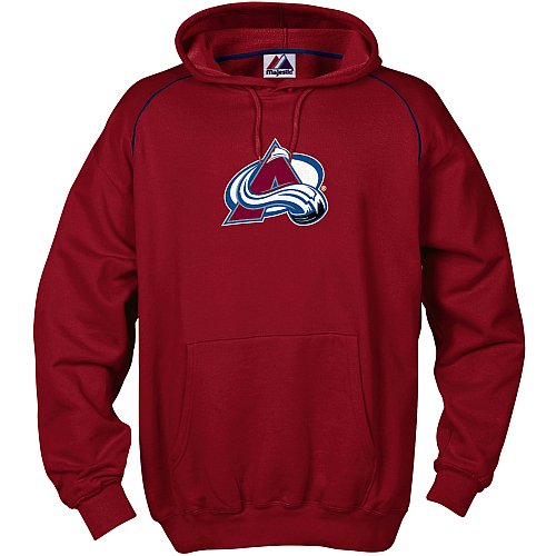 Buy Majestic Colorado Avalanche Fear and Trembling Hooded Fleece by Lee Sport