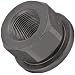 TE-CO Flanged Hex Nut, 12L14 Steel With Black Oxide Finish, UNC 1/2-13 Thread Size (Pack of 5)
