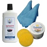 Cleanosan® professional Autopflege Set - Politur - Felgenreiniger - Microfasertücher