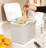 Full Circle Cool Earth Fresh Air Kitchen Compost Collector