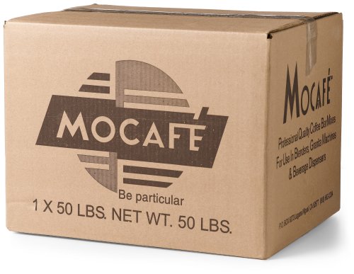 MOCAFE Madagascar Vanilla Non-Dairy Smoothie Mix 50 Pound Box