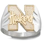 University of Nebraska N Huskers Ring Sz 10 1/2 (14kt)
