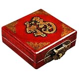 Handmade Astrological Compass With Leather Case