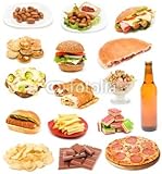 IMAGE OF Wallmonkeys Peel and Stick Wall Decals - Collection of Junk Food - 48