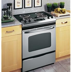 GE 30" JSP39SNSS Stainless Steel Slide-In Electric Range