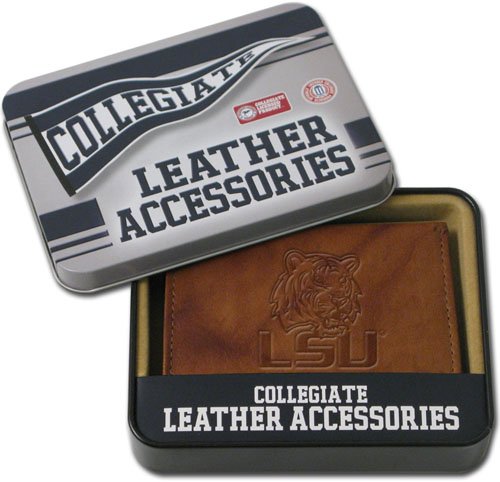 LSU Tigers Embossed Trifold Wallet