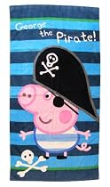 Character World Peppa George Pirate Towel