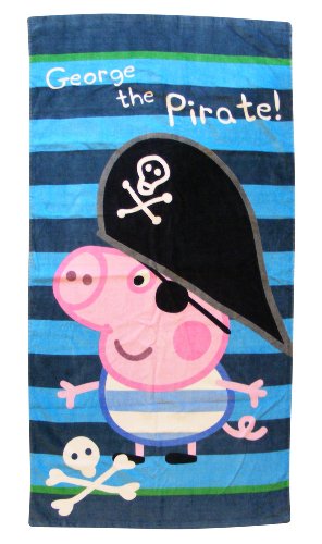 Character World Peppa George Pirate Towel
