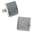 Enamel Tracery Cufflinks