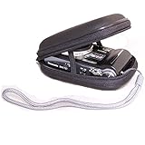 Snug Fit Black Waterproof Camera Case for Panasonic Lumix DMC-TZ70 TZ60 TZ57 TZ55 TZ40 TZ35 TZ30,SZ8,SZ3,FS50 & Canon SX610 SX600 SX280 S120, IXUS 265 132 125, Sony HX20 HX60 W800,Nikon L29 L30, L31,S9700,Samsung WB250F.