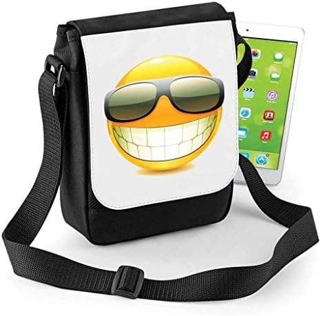 Tribal T-Shirts Smiley Face Acid House Tablet or Ipad Mini Compatible Digital Reporter Bag
