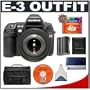 Olympus E-3 Digital SLR Camera with 12-60mm Zuiko Digital ED f/2.8-4.0 SWD Lens + 4GB CF Card + BLM-1 Battery + Case + Cameta Bonus Accessory Kit