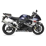 06-07 KAWASAKI ZX10R: TWO BROTHERS M-2 DUAL FLANGE-CARBON FIBER (BLACK) by Two Brothers Racing