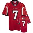 Michael Vick #7 Atlanta Falcons NFL Replica Player Jersey By Reebok (Team Color) Michael Vick #7 Atlanta Falcons NFL Replica Player Jersey By Reebok (Team Color)