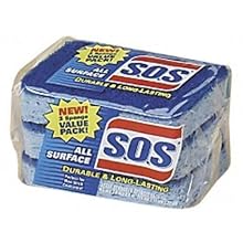S.O.S 91028 All Surface Scrubber Sponge