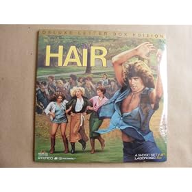 Hair LASERDISC Deluxe Letter-Box Edition