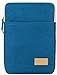 Kinmac Blue Color Canvas Vertical Style Laptop Sleeve with Pocket 11 inch for macbook air 11 and macbook 12 retina case sleeve bag