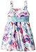 Sweet Heart Rose Little Girls' Floral-Print Watercolor Occasion Dress