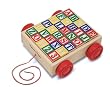 Melissa & Doug Classic ABC Block Cart
