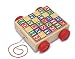 Melissa & Doug Classic ABC Block Cart