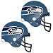 SC Sports Seattle Seahawks Helmet Window Cling Set of 2