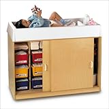 Whitney Bros WB0688 Changing and Storage Cabinet with Easy-Wash Top