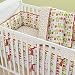 Tiki Floral Crib Bedding - Crib Blanket (Tiki Floral and Paper Birds)