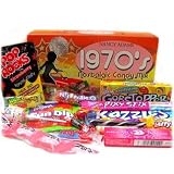 1970's Retro Candy Gift Box-Decade Box Gift Basket - Classic 70's Candy