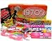1970's Retro Candy Gift Box-Decade Box Gift Basket - Classic 70's Candy Qualifies for Free Shipping