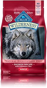 Blue Buffalo Wilderness Adult Dog Salmon Formula - Grain Free 4.5 lb Blue Buffalo Wilderness Adult Dog Salmon Formula - Grain Free 4.5 lb