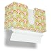 TrippNT 51910 Swirl Plastic Dual-Dispensing Paper Towel Holder, 11" Width x 6" Height x 4" Depth