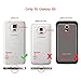 Galaxy S5 Case, S5 Case, ULAK [SLICK ARMOR] Rugged Pattern Grip Dual Layer [Bumper] Case Cover for Samsung Galaxy S5 i9600 S V SV- (Mint/Gray)