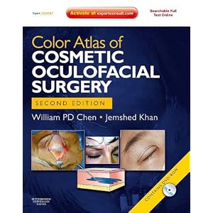Click here to buy Color Atlas of Cosmetic Oculofacial Surgery with DVD (Book and DVD) by William P. Chen MD FACS and Jemshed A. Khan MD.