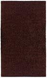 Brown 4x6' Shagadelic Chenille Twist Rug with Free Shipping