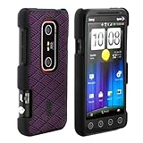 OEM Original Tamai Purple Hard Shell Case + Clear LCD Screen Protector for  ....