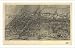 Historic Arlington Kearny, New Jersey, c. 1907 (S) Panoramic Map Poster Print Reprint Giclee
