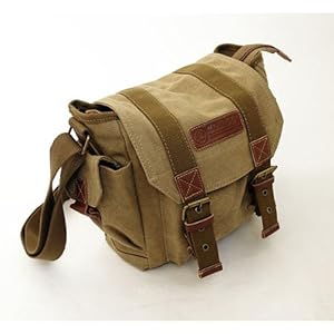 Yitao Deal Canvas Dslr SLR Camera Shoulder Bag Backpack Rucksack Bag for Sony Canon Nikon Olympus--yellow Color :23cm X 23cm X 12cm