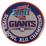 New York Giants Super Bowl XLII Champions Pin