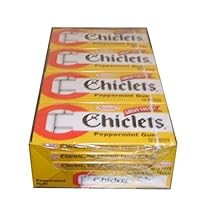 Chiclets Peppermint Flavored Chewing Gum (Chicklets)