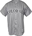 Colorado Rockies Road Grey MLB Replica Jersey