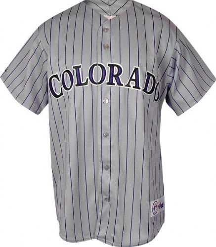 Buy Colorado Rockies Road Grey MLB Replica Jersey