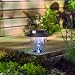 Outdoor Solar Decor Lantern - LED Stainless Steel Garden Light