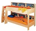 Hochbett / Doppelstockbett mit Ablagefächer